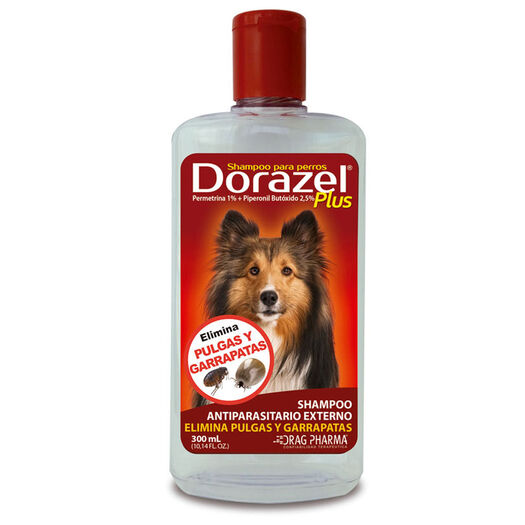 Vet. Dorazel 1 % x 300 ml Shampoo Antiparasitario para Perros, , large image number 0