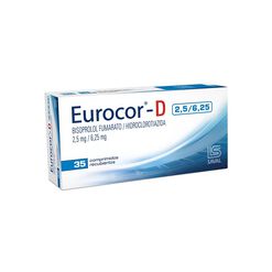 Eurocor-D 2.5mg/6.25 mg x 35 Comprimidos Recubiertos