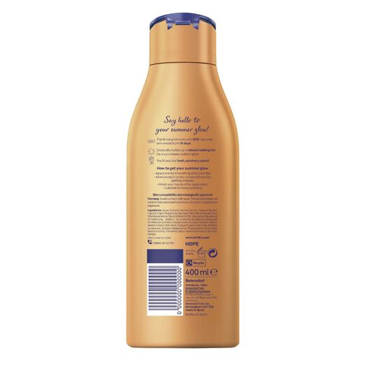 Crema Nivea Body Autobronceante Bronze Q10 400Ml, , large image number 1