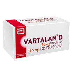 Vartalan-D 80 mg/12.5mg x 42 Comprimidos Recubiertos