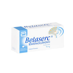 Betaserc 16 mg x 30 Comprimidos