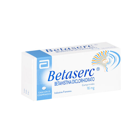 Betaserc 16 mg x 30 Comprimidos, , large image number 0