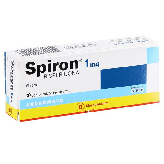 Spiron 1 mg x 30 Comprimidos Recubiertos, , large image number 0