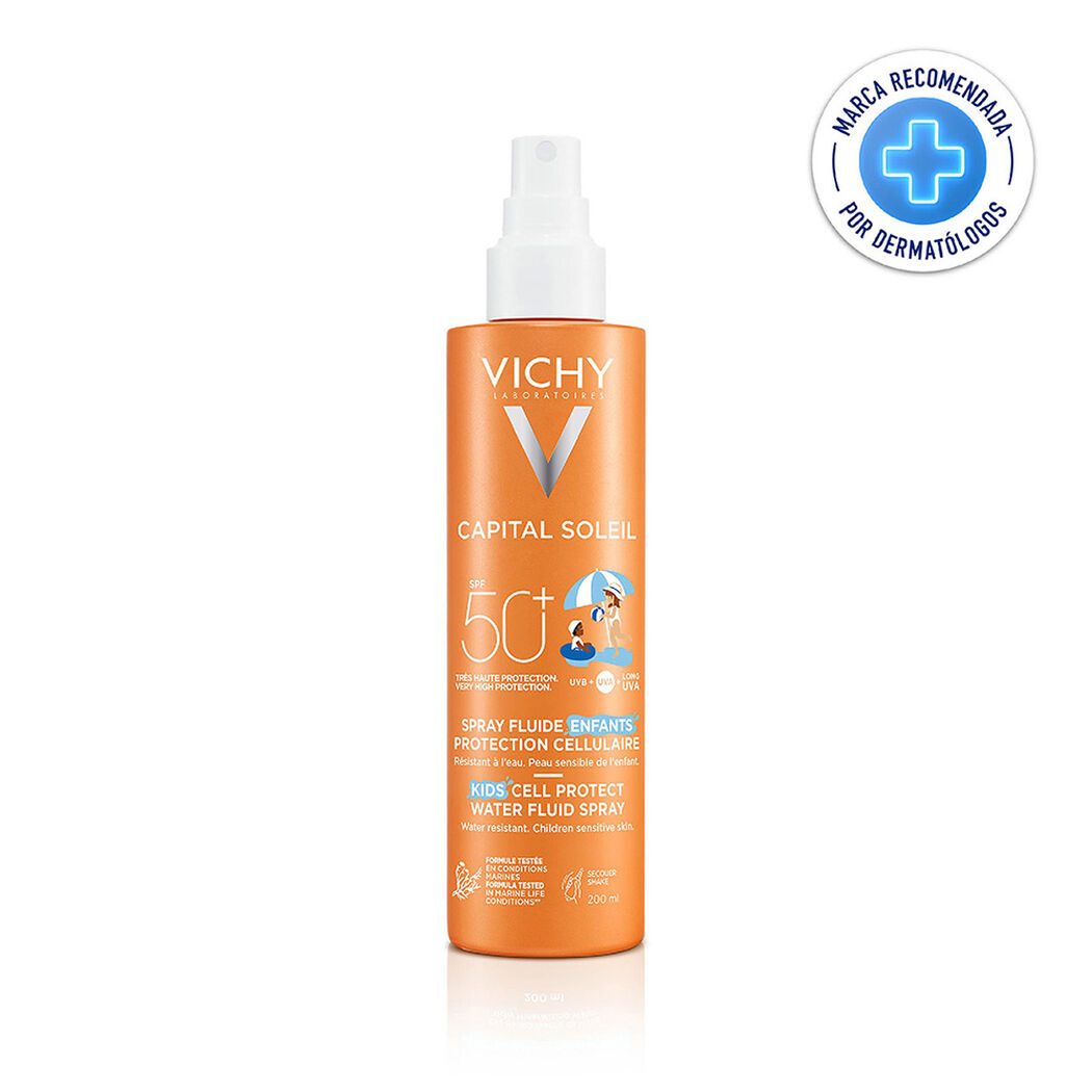Capital Soleil Spray Invisible de niños FPS 50+ 200ml, , large image number 0