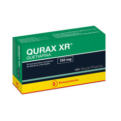Qurax XR 150 mg x 30 Comprimidos Recubiertos de Liberación Prolongada
