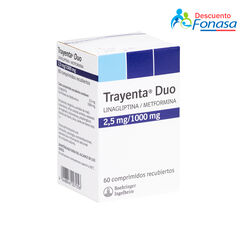 Trayenta Duo 2.5 mg/1000 mg x 60 Comprimidos Recubiertos