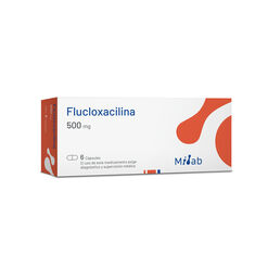 Flucloxacilina 500 mg x 6 Cápsulas MINTLAB CO SA
