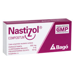 Nastizol Compositum x 10 Comprimidos Recubiertos