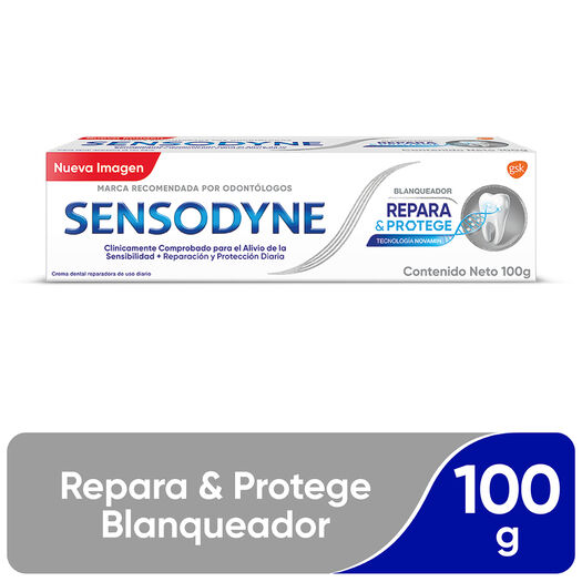 Sensodyne Pasta Dental Proteccion Blanqueadora x 100 g, , large image number 0