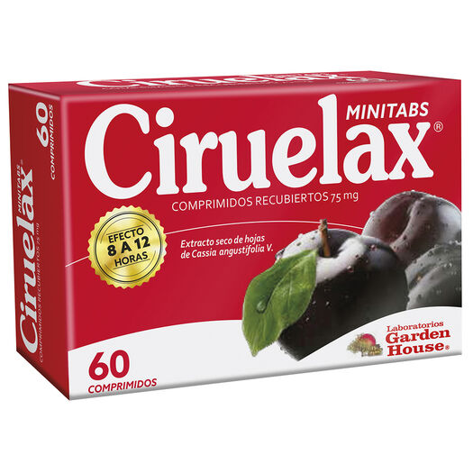 Ciruelax Minitabs 75 mg x 60 Comprimidos Recubiertos, , large image number 0