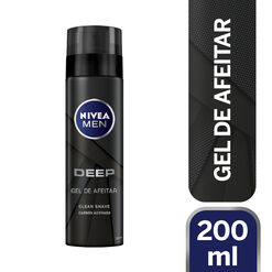 Gel de Afeitar Nivea Deep 200 mL