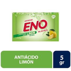 Sal de Fruta Eno Limon x 5 g Polvo Efervescente