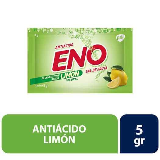 Sal de Fruta Eno Limon x 5 g Polvo Efervescente, , large image number 0