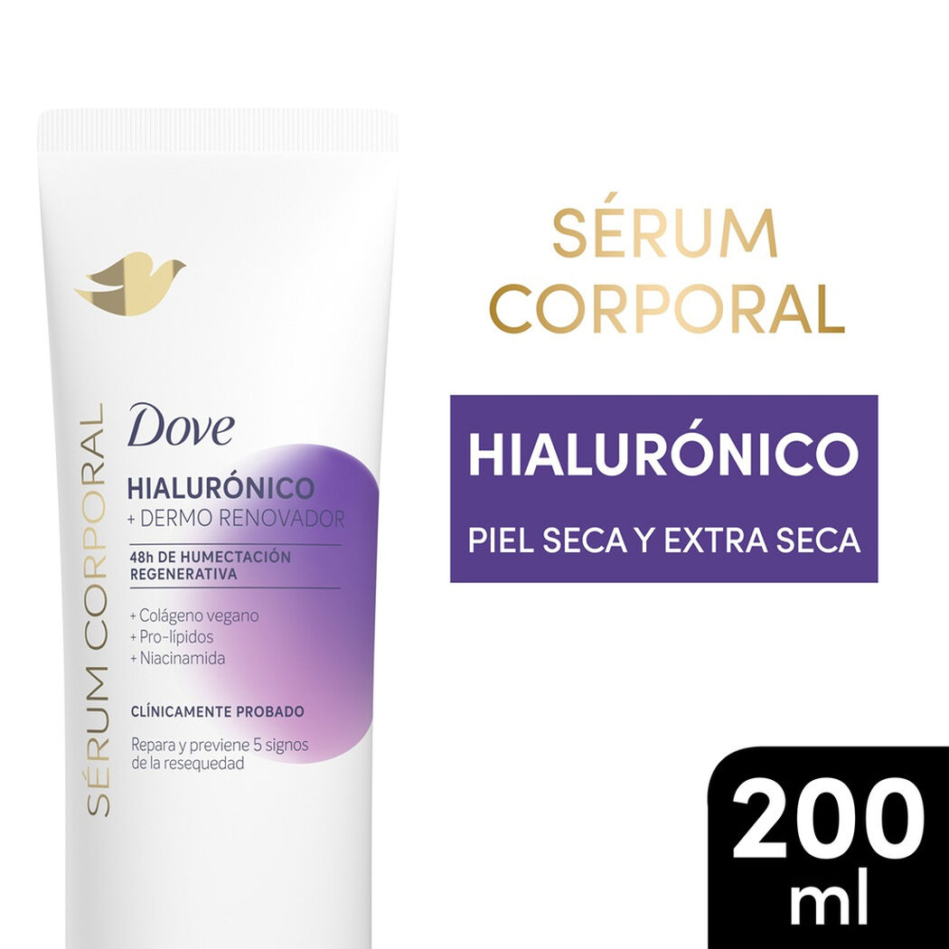 Serum Corporal Dove con acido Hialur&oacute;nico 200ml, , large image number 0