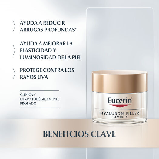 CREMA FACIAL ANTIARRUGAS EUCERIN ELASTICITY+FILLER DIA 50 ML, , large image number 1