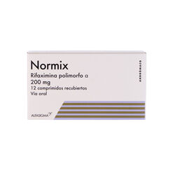 Normix 200 mg x 12 Comprimidos Recubiertos