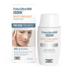 Isdin® Crema FotoUltra 100 Spot Prevent Fusion Fluid® FPS 50+ x 50 mL