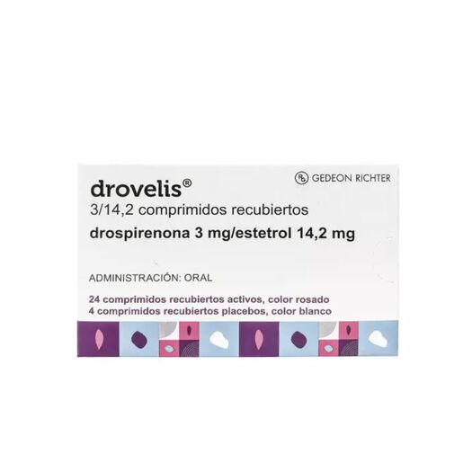 Drovelis x 28 Comprimidos Recubiertos, , large image number 0