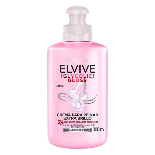 Crema Peinar Elvive Glyco Gloss 300 mL, , large image number 1