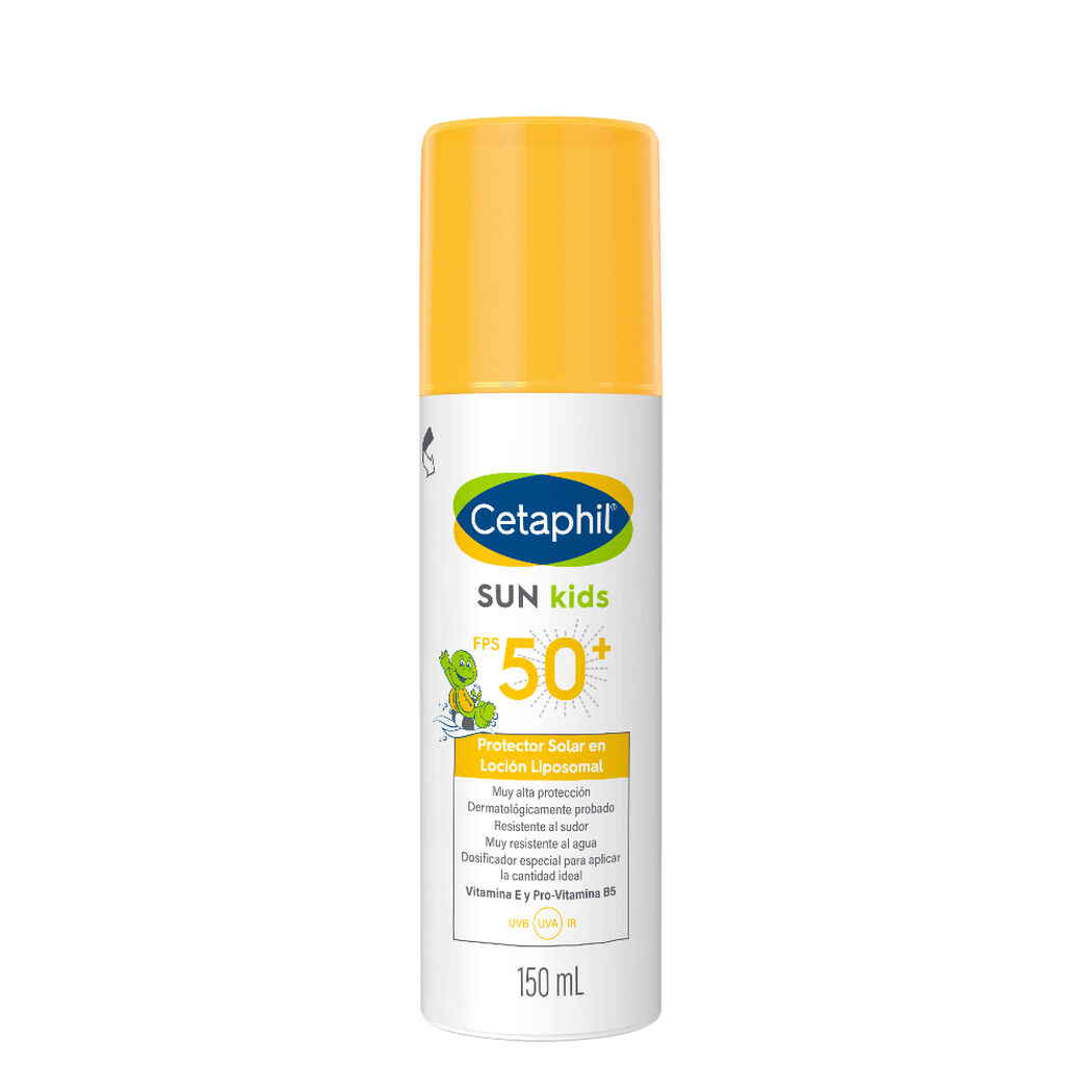 Protector Solar Cetaphil Sun Kids Loción FPS 50+ 150 mL, , large image number 0