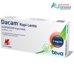 Dacam Rapi Lento x 1 Frasco Suspension Inyectable