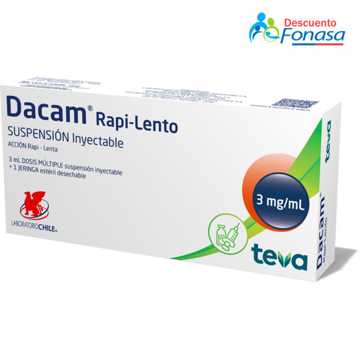 Dacam Rapi Lento x 1 Frasco Suspension Inyectable, , large image number 0