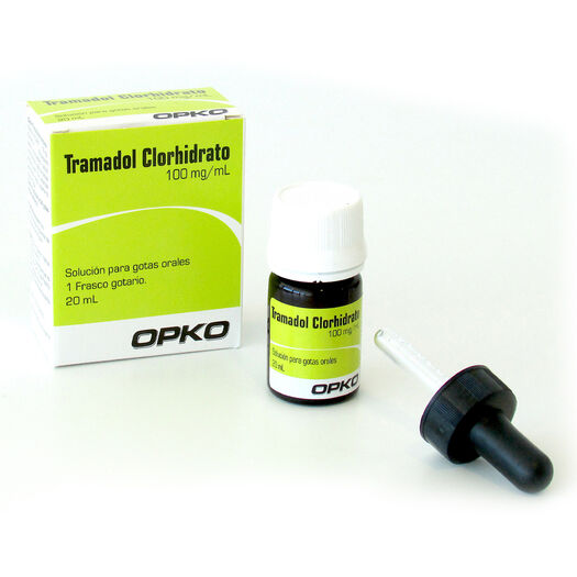 Tramadol 100 mg/ml x 20 ml Solución Oral para Gotas OPKO CHILE S.A., , large image number 0