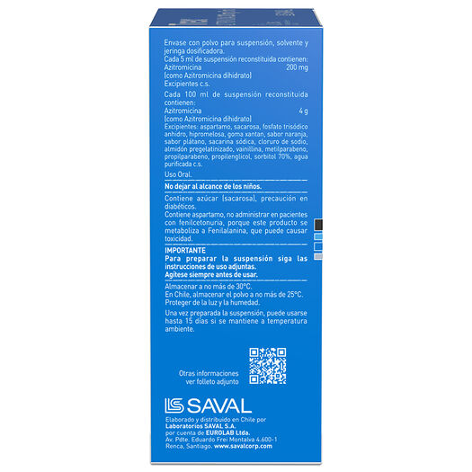 Trex 200 mg/5 mL x 15 mL Polvo Para Suspensión Oral Con Solvente, , large image number 1