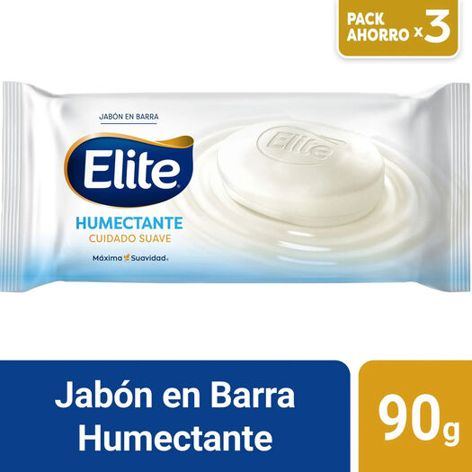 Jabón Humectante Barra 3 X 90gr, , large image number 0