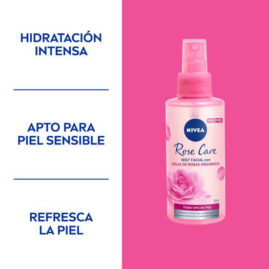 Mist facial NIVEA Rose Care 150ml, , large image number 1