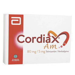 Cordiax AM 80 mg/5 mg x 30 Comprimidos