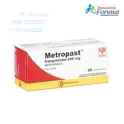 Metropast 500 mg x 20 Comprimidos