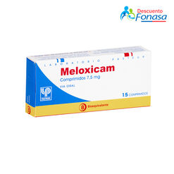 Meloxicam 7.5 mg x 15 Comprimidos PASTEUR