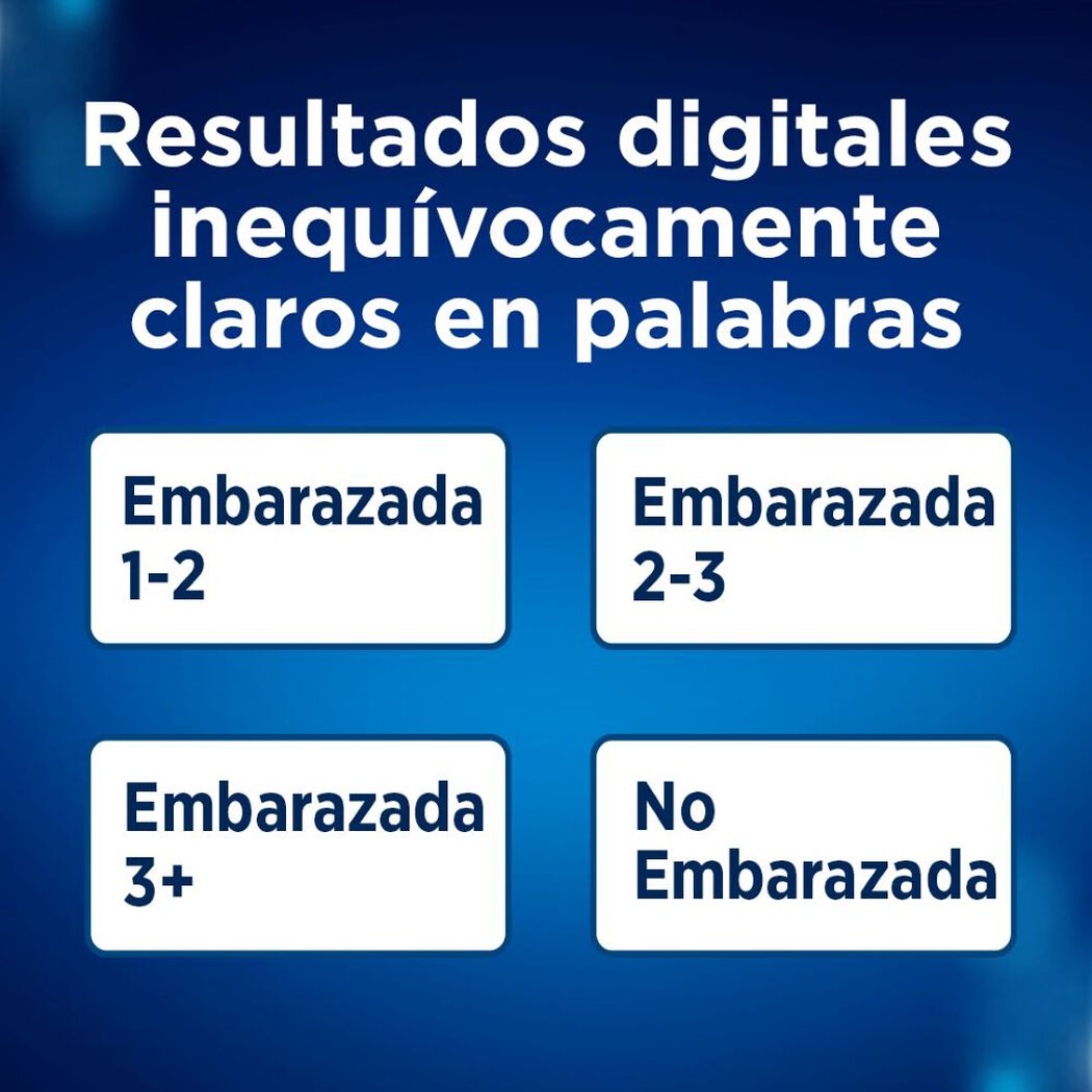 Clearblue Digital Prueba de Embarazo con indicador de semanas 1 un, , large image number 3