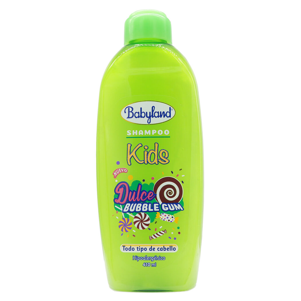 Shampoo Babyland Dulce Bubble Gum 410 mL, , large image number 0