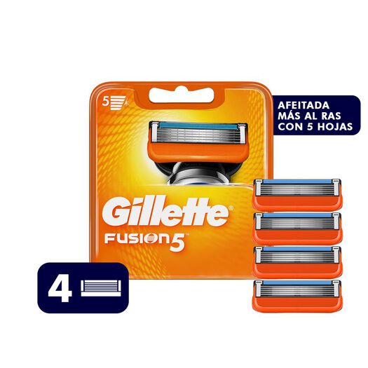 Repuesto Máquina de Afeitar Gillette Fusion 5 4 un, , large image number 0