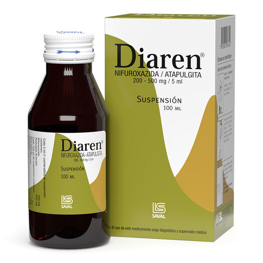 Diaren x 100 mL Suspensión Oral, , large image number 0