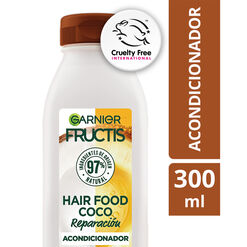 Acondicionador Fructis Hair Food Coco Reparación 300 mL