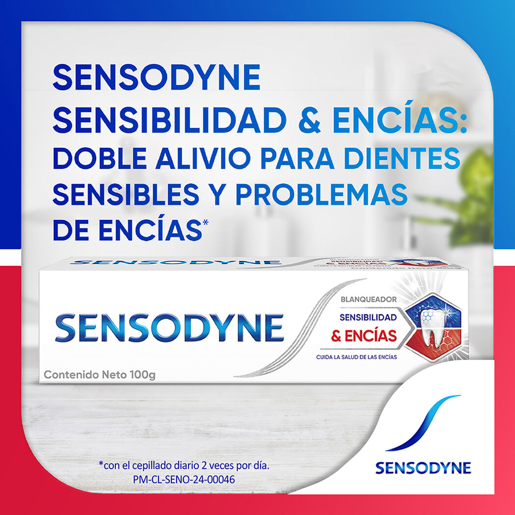 Sensodyne Pasta Dental Sensibilidad Y Encias x 100 G, , large image number 1