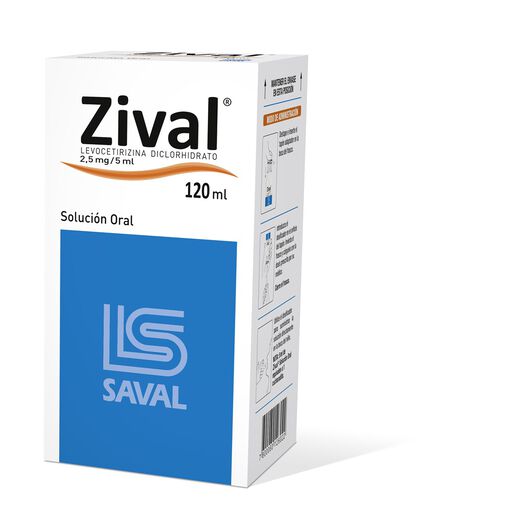 Zival 2,5 mg/5 mL x 120 mL Solución Oral, , large image number 0