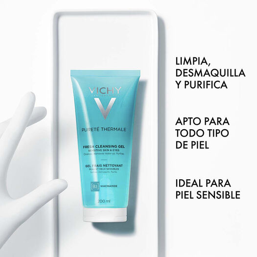 Gel Limpieza Vichy Purete Thermale 200Ml, , large image number 3