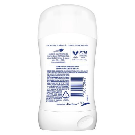 Desodorante Dove Stick Invisible Dry 45 g, , large image number 2