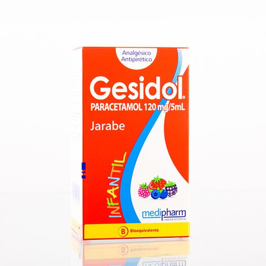 Gesidol Infantil 120 mg/5 mL x 100 mL Jarabe, , large image number 0
