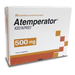 Atemperator 500 mg Caja 20 Comp. Recubiertos