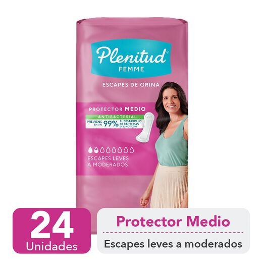 Protectores Plenitud Femme Medio 24 un, , large image number 0