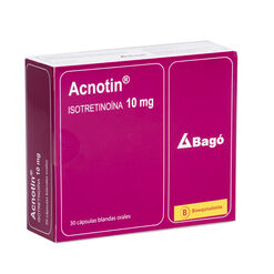 Acnotin 10 mg x 30 Cápsulas Blandas