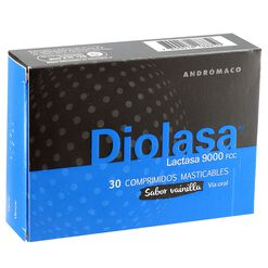 Diolasa Vainilla x  30 Comprimidos Masticables