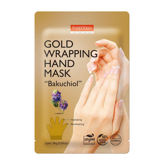 Máscara de Manos Gold Wrapping Bakuchiol 26 Grs, , large image number 0