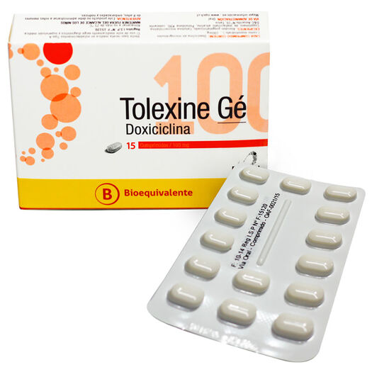 Tolexine GE 100 mg x 15 Comprimidos, , large image number 0
