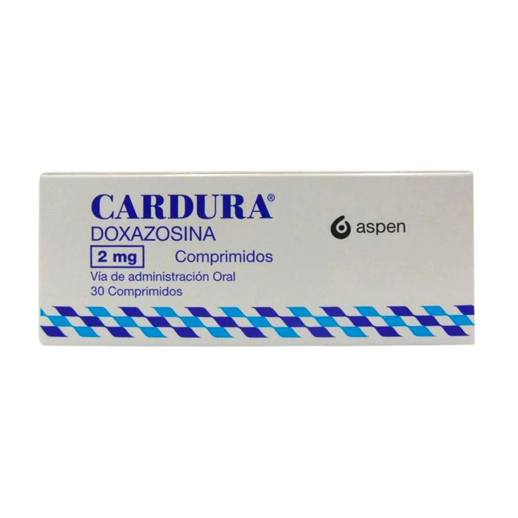 Cardura 2 mg x 30 Comprimidos, , large image number 0